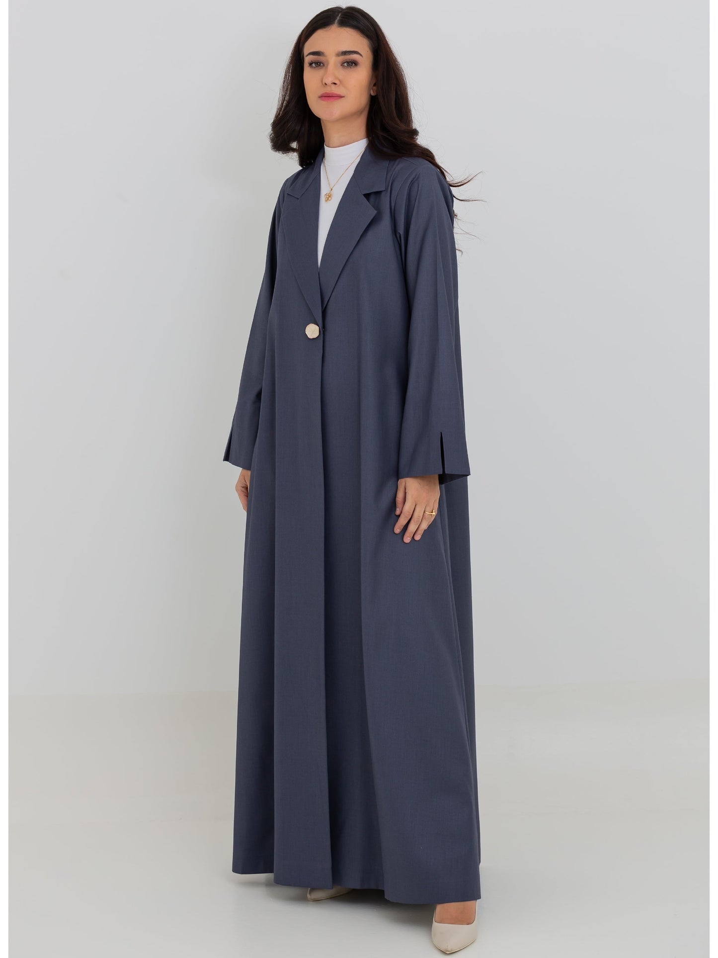 Aisha Abaya — Blush Grey