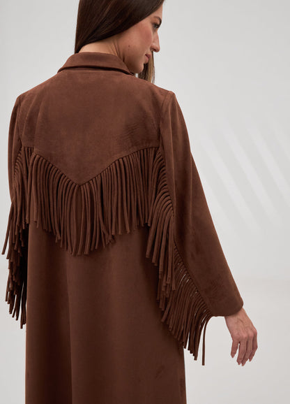 Hawra Abaya — Brown