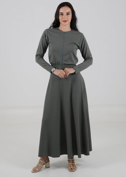 Motion Dress — Grey