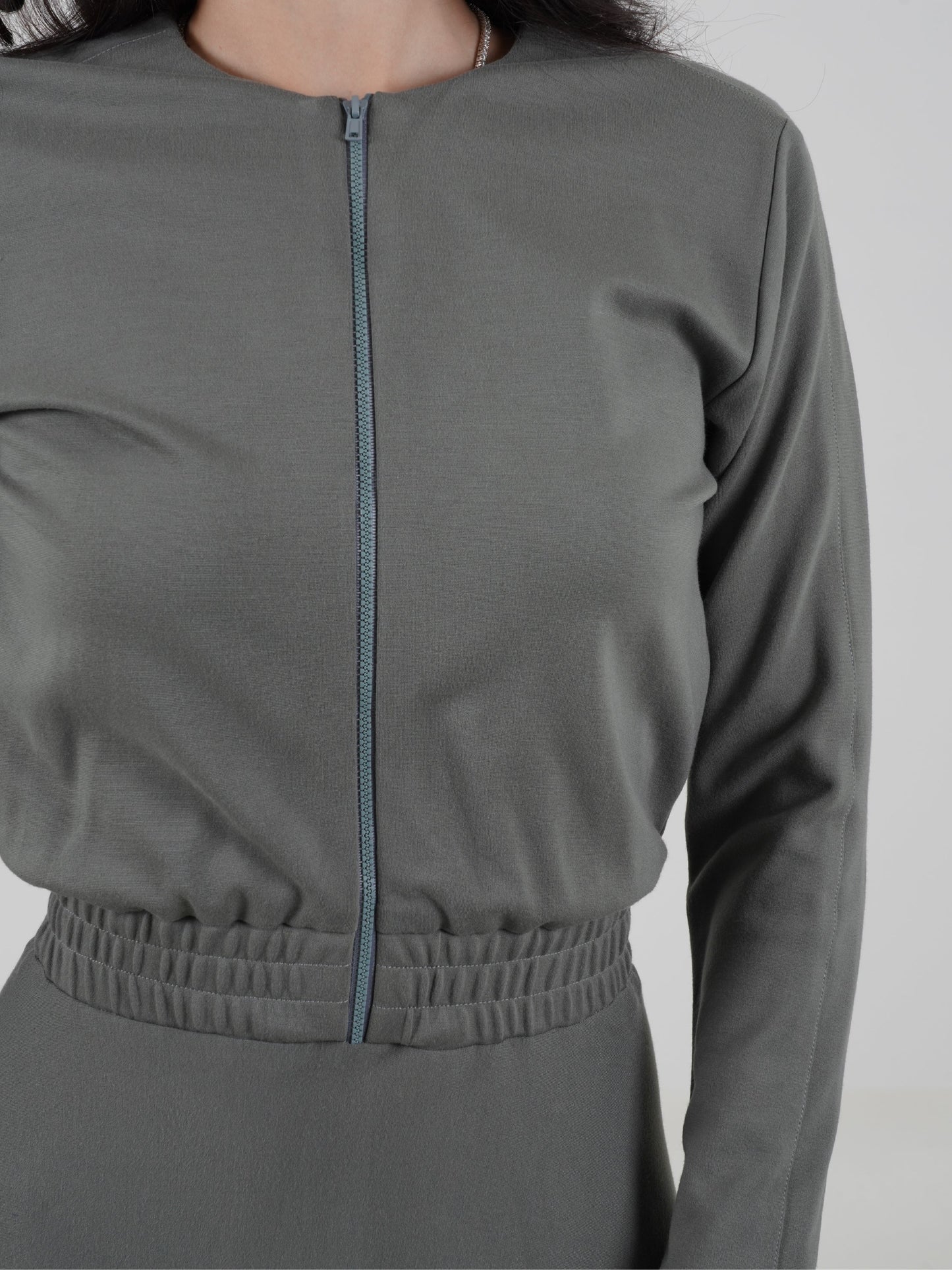 Motion Dress — Grey