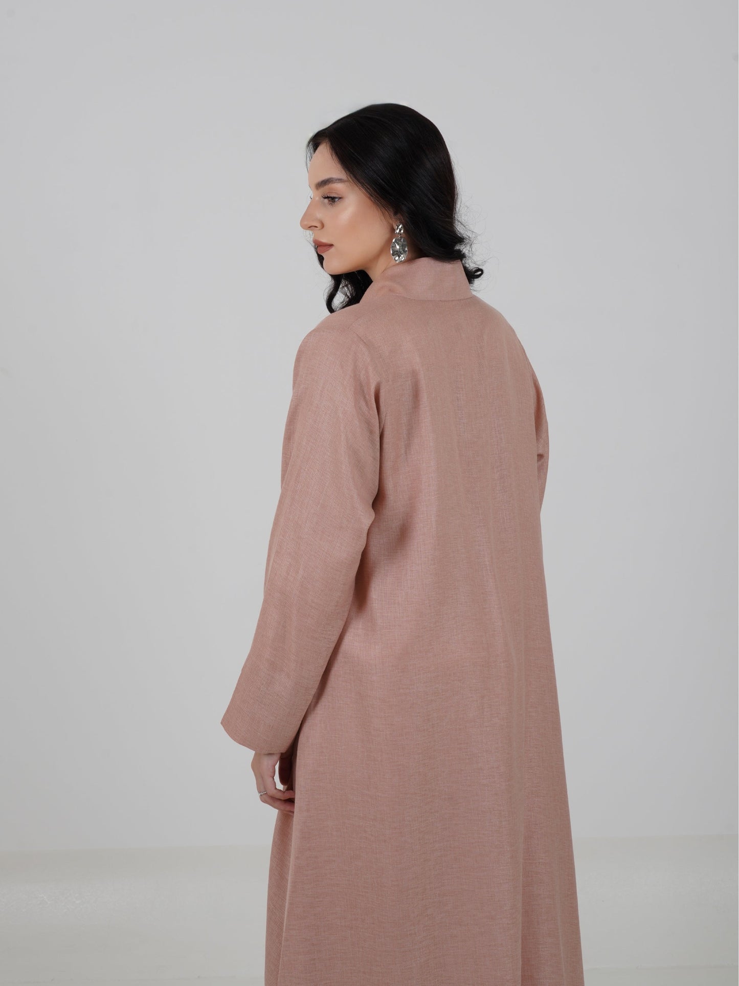The Balsam Abaya — Baby Pink