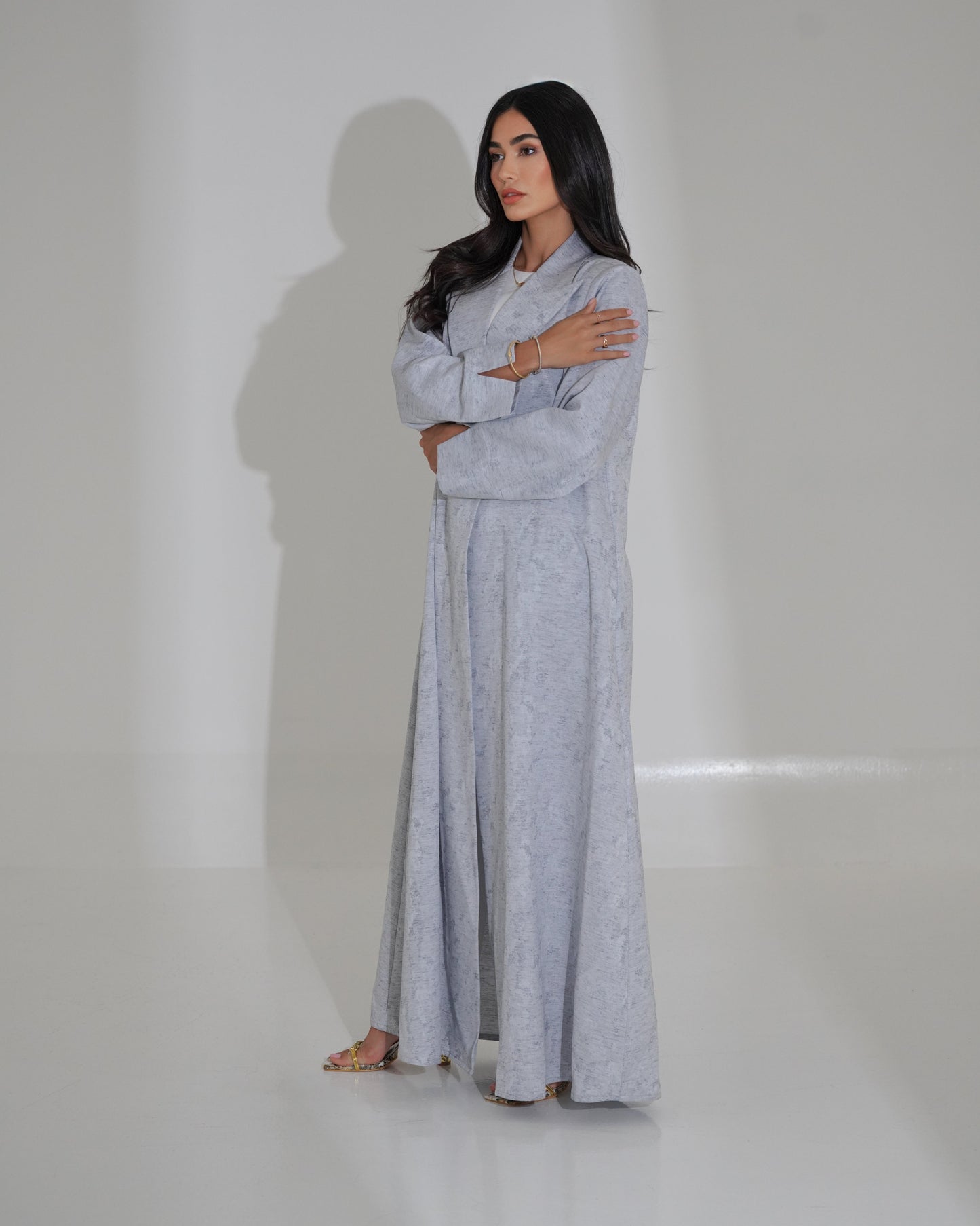 The Jawaher Abaya — Sky Blue