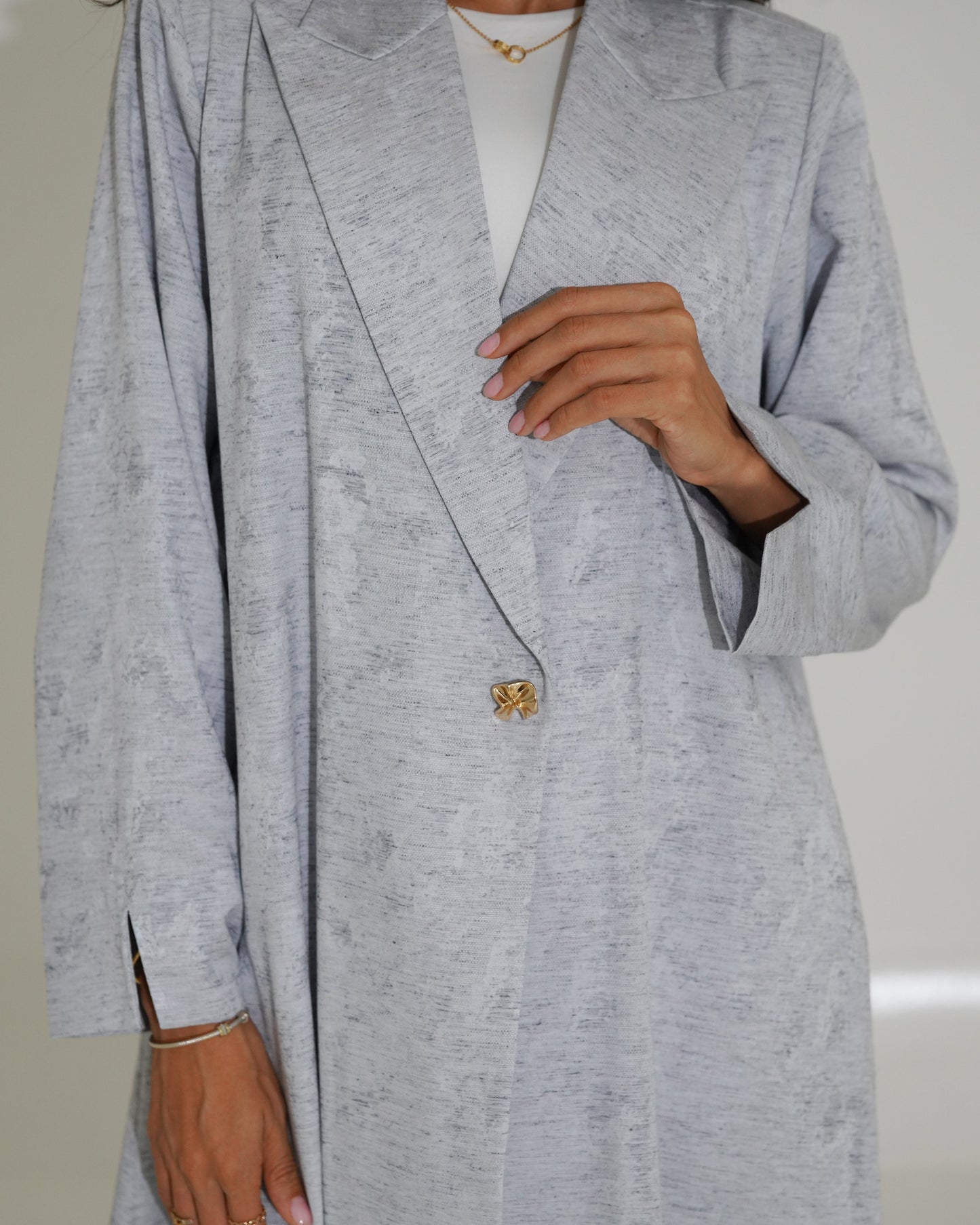 The Jawaher Abaya — Sky Blue